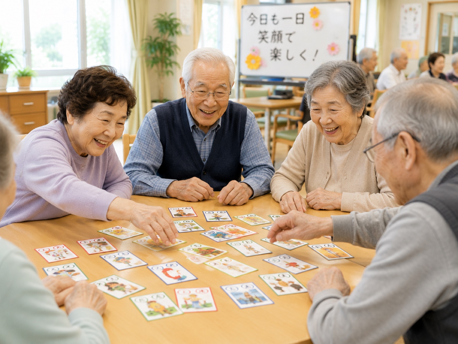 カードゲームを楽しむ様子（イメージ）